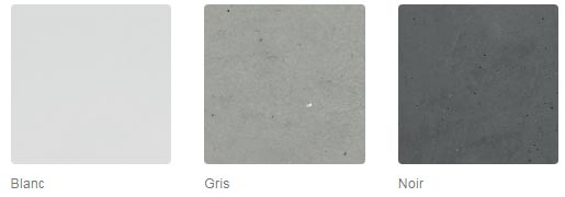 Couleurs de finition