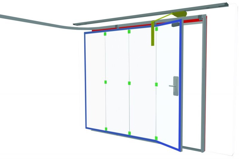 Porte de garage sectionnelle - Refoulement latéral - Manuelle ou électrique  - 51424317-476557941.jpg