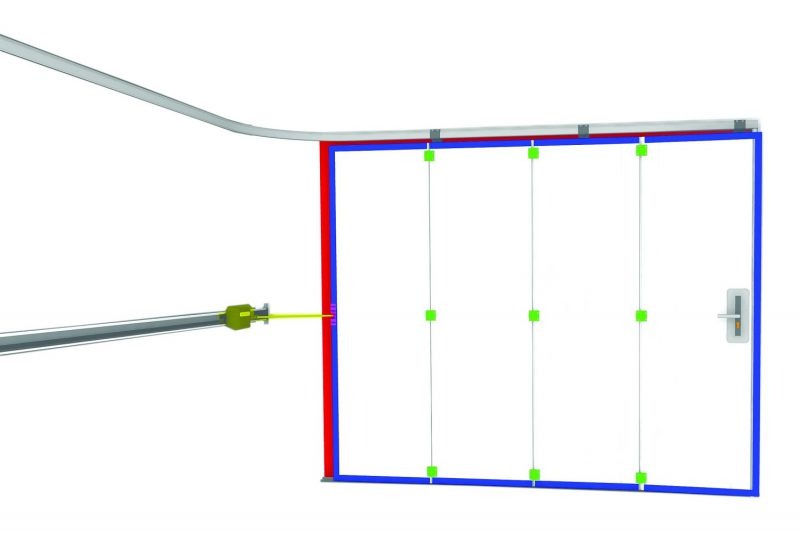Porte de garage sectionnelle - Refoulement latéral - Manuelle ou électrique  - 51424317-585271336.jpg