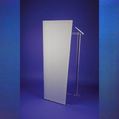Pupitre colonne plexiglas