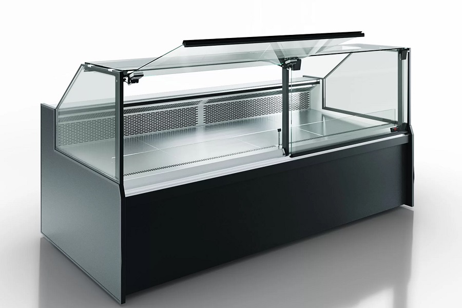 Vitrine comptoir réfrigérée en inox - de 0°C à +4°C - 51741759-252363942.jpg