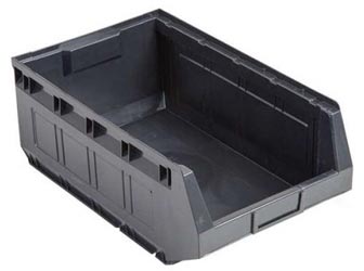 Bac à bec en polyéthylène HD recyclé - Capacité : 1 L - L.165 x l.103 x H.83 mm - Noir - 52416177-214212796.jpg