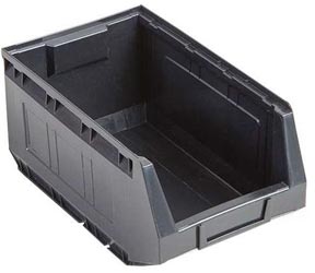 Bac à bec en polyéthylène HD recyclé - Capacité : 1 L - L.165 x l.103 x H.83 mm - Noir - 52416177-866545225.jpg