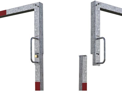 Fermeture : par cadenas (fourni)