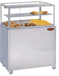 Version “monobloc” : 3 x GN 1/1