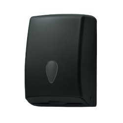 Distributeur d'essuie-mains en plastique recyclé STILO - Capacité: 600 feuilles – Graphite - 53587050-127682741.jpg