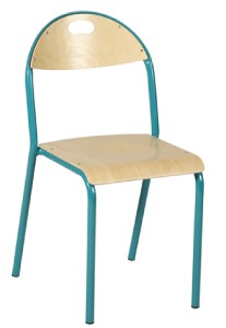 Chaise scolaire en bois AMAPA - T3 à T7 - Assise et dossier en hêtre multiplis stratifié – Empilable - 53715175-963425158.jpg