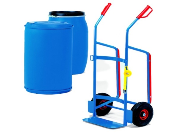 Modèle 4 : Pour tonneau plastique de 120-220 litres, avec sangle de sécurité