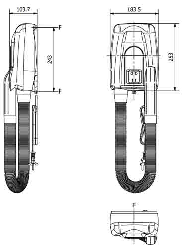 Sèche-cheveux mural type téléphone 900 w - 55713256-645545461.jpg