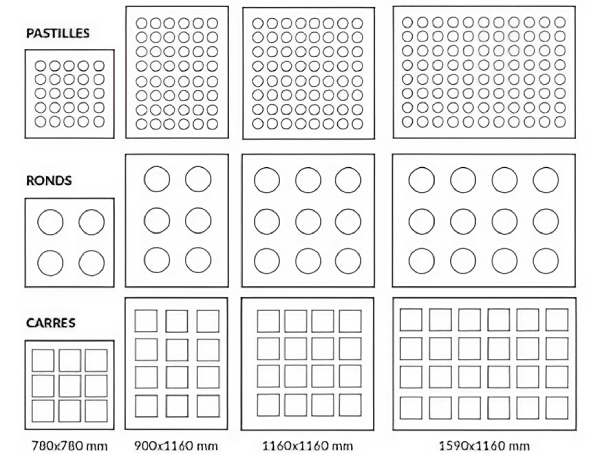 Tableau acoustique décoratif personnalisé - Impression par sublimation ou relief - Épaisseur 40 mm - Coefficient d’absorption : αw = 1 (classe A)  - 56243219-388794141.jpg