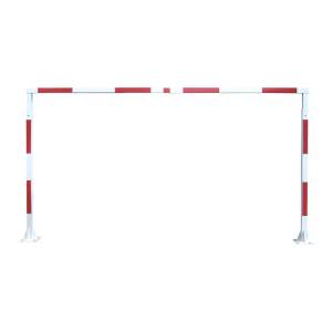 Portique fixe, haut. fixe 2200 mm <br>- Larg. de 3850 à 5200 mm (sans tirant) 