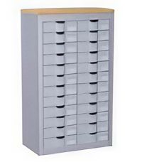 COMPTOIR 2 COLONNES 24 TIROIRS