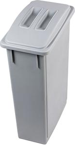 Corbeille et couvercle avec poignée