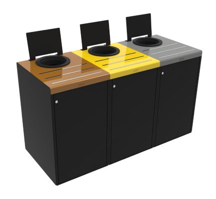 3 x 90 L