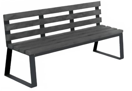 Banquette en plastique recyclé - 1 ou 3 places - L.700 à 1800 x P.535x H.410 mm - Anthracite - 57992913-188599182.jpg