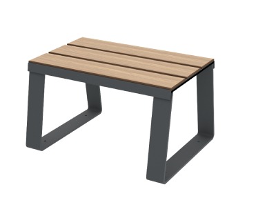 Anthracite / Chêne clair