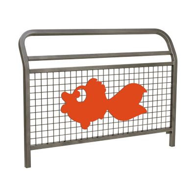 Poisson <br> Haut. 430 x 850 mm