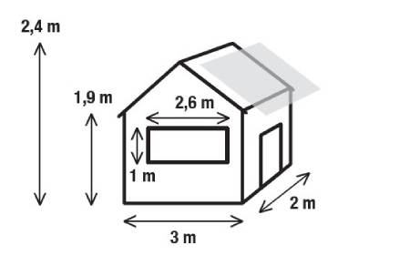 Kisoque de 6m²