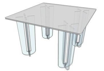 Table carrée