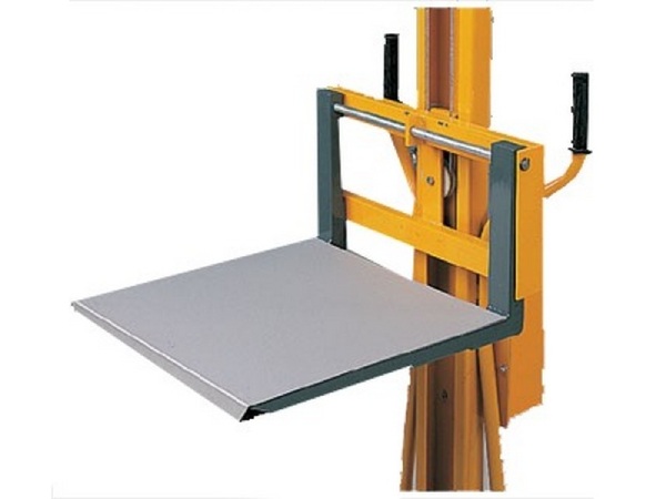 Plateau amovible en option