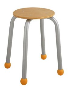 Tabouret rond maternelle – T1 à T4 - Hauteur d’assise : 45 cm - En hêtre multiplis - 6161505-452874712.jpg
