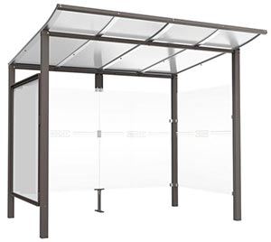 Avec une vitrine 