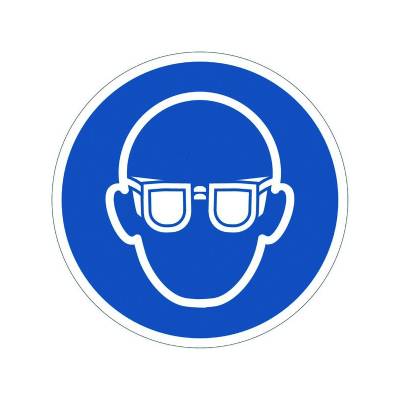 Lunettes de protection obligatoires
