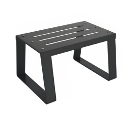 Banc public en acier - Ajouré – 1 place - L.700 x P.600 x H.805 mm - Coloris au choix - 6416260-582158464.jpg