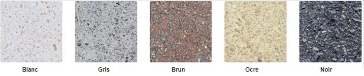 Couleurs de finition