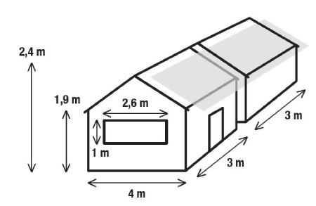 Kisoque Twin 4x6m²
