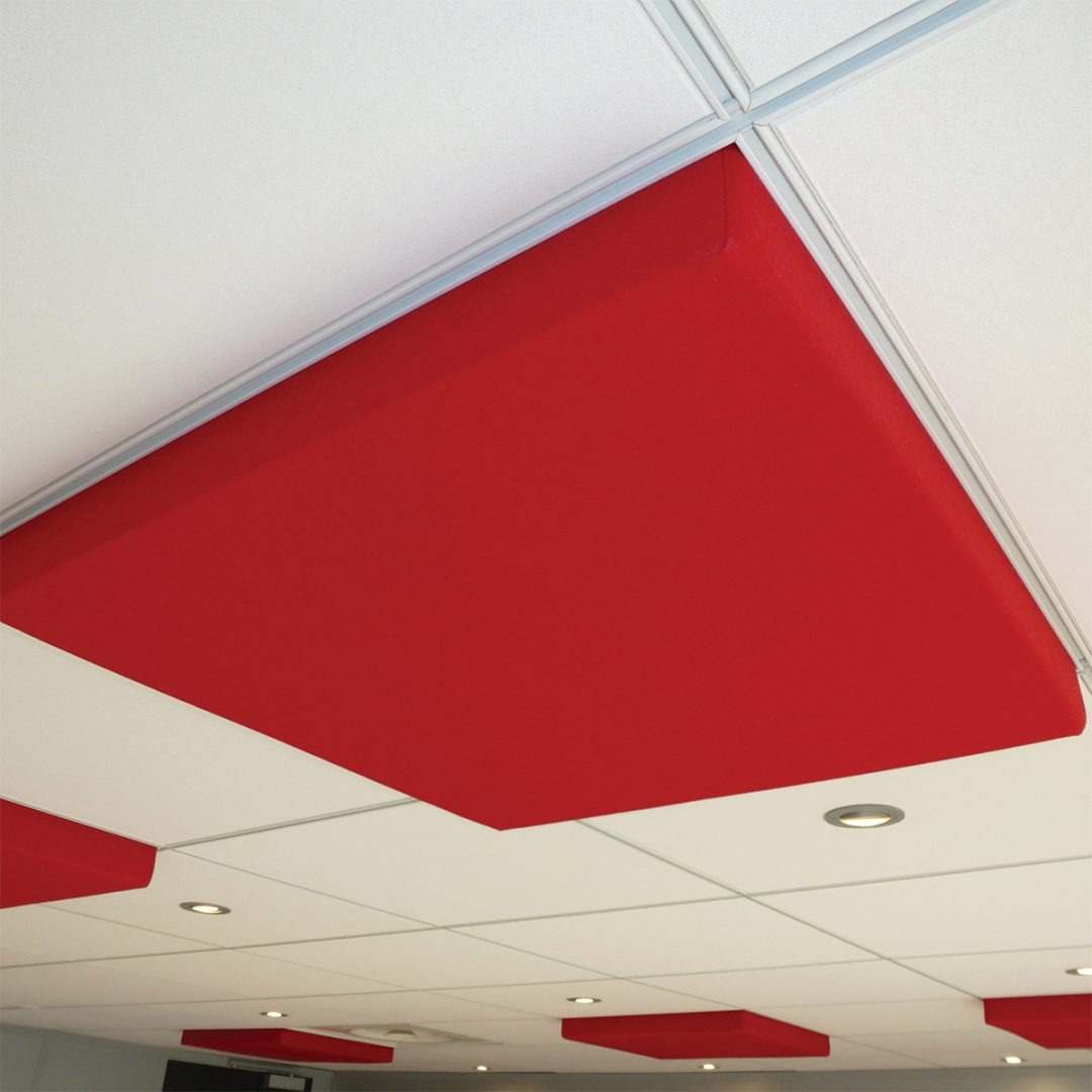 Dalle de plafond acoustique - Épaisseur : 20 mm (± 5 mm) - Coefficient d’absorption : αw = 0,85  - 67247772-338898531.jpg