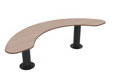 Anthracite / Chêne clair