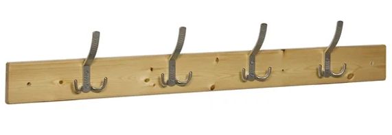 4 patères