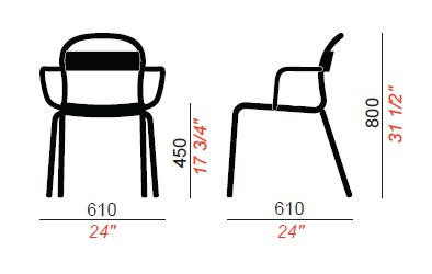 Chaise restaurant aluminium avec accoudoirs 68496957-424855555.jpg