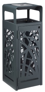 Anthracite mat 7016 - Avec cendrier