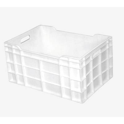 Caisse pleine - 60 L - Blanc