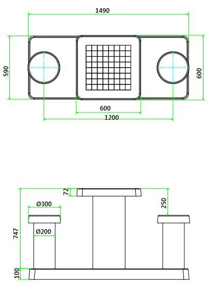 Table de jeu de dames pour 2 ou 4 personnes - 71776234-432578351.jpg