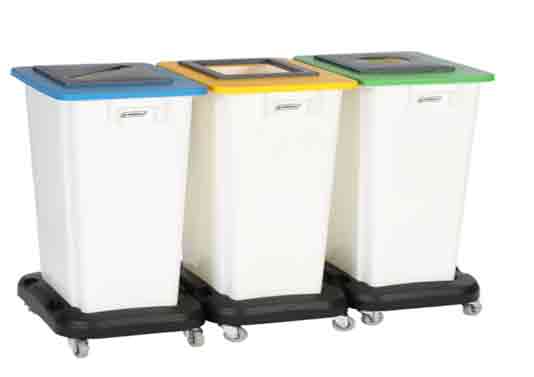 Poubelle de tri sélectif 3 Bacs Blanc 80 L sur roulettes - 71799373-687792288.jpg