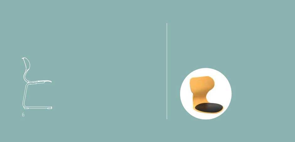 Chaise scolaire en polypropylène avec dossier incurvé - Taille 6  - 71823484-767481325.jpg