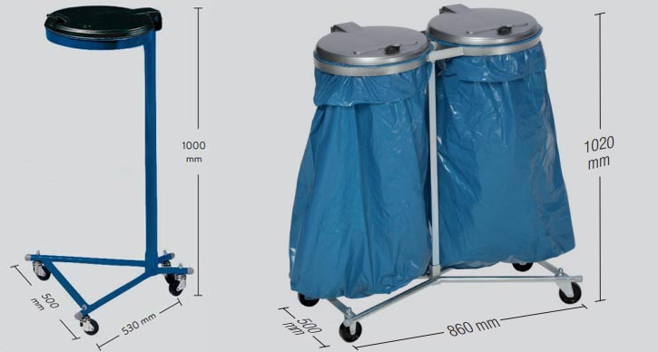 Support sac poubelle galvanisé sur roulettes - 72213621-871187144.PNG