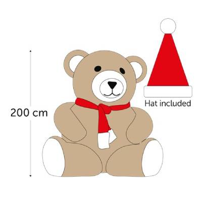 Hauteur : 200 cm<br>Coloris : Beige