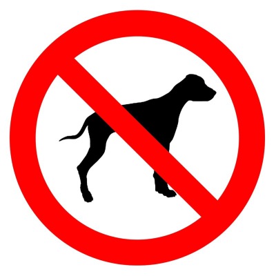 Chiens interdits