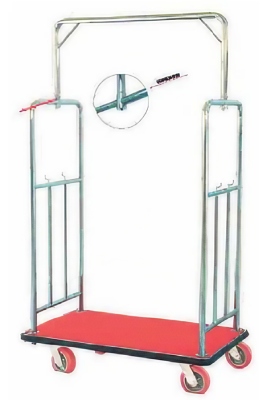 Chromé / Tapis rouge