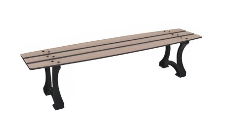 3 places - Anthracite / Chêne clair