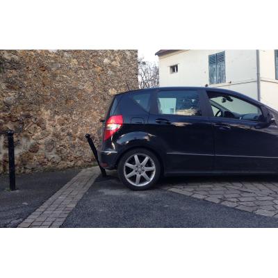 tête boule - à fixer - noir RAL9005