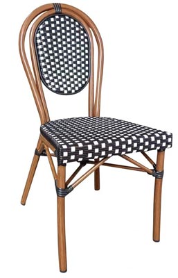 Chaise de terrasse bistrot crème et verte - 76725246-679649322.jpg