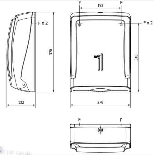 Distributeur pour papier essuie-mains pliés - 76944392-356954924.jpg