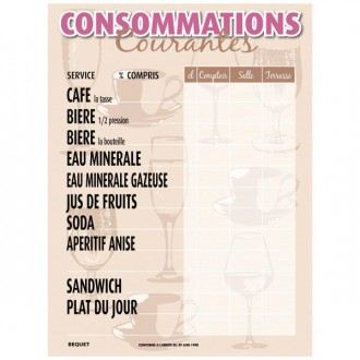 Consommations courantes