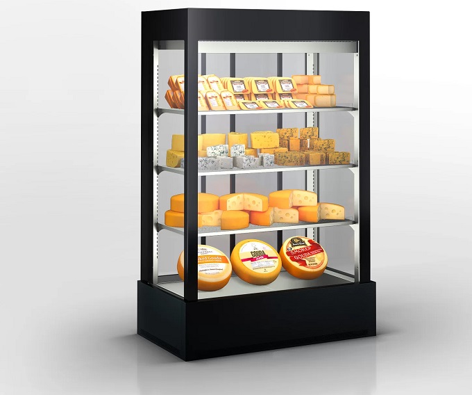 Vitrine réfrigérée personnalisable avec évaporateur statique - de -1°C à +4°C - 82573183-941184133.jpg