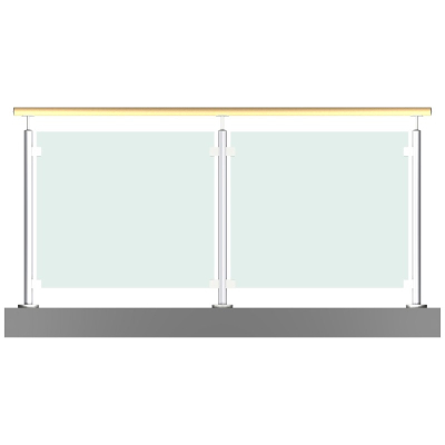 Main courante en bois